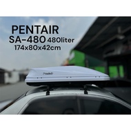 Pentair / Autopica 480L White Roofbox Roof box Storage