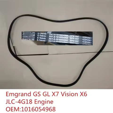 Generator belt for Geely Emgrand GS GL X7 Vision X6 Engine belt JLC-4G18 engine 1.8L 6PK1897 1016054