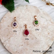 8K genuine gold pendant, 375/