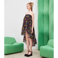 PRE-ORDER 10-14 วัน iCONiC GALA SKIRT DRESS #7235 กระโปรง ใส่เป๋นเดรสได้ ผ้าไหมชีฟอง พิมพ์ลาย ฟรีไซส