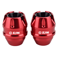 Ống Xả Bảo Vệ Xe Máy SYM Jet-SL150 Chegis Small Cannon 150 Vỏ Bảo Vệ Chống Rơi Bằng Cao Su Phụ Kiện 