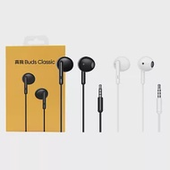 Realme 真我Buds Classic 原廠半入耳式耳機 3.5mm (盒裝) 黑色