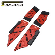 Motorcycle CNC Front Footpegs Matting Footrest For Dayang FKM FEKON Venture 150 ADV150