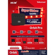 Termurah Orbit Pro HKM281 - Telkomsel Orbit Pro HKM281 Modem WiFi 4G