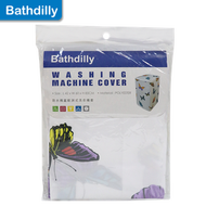 Bathdilly - 100%滌綸防水揭蓋歐洲式洗衣機套 - 蝴蠂印花 (BDMC4160-6)