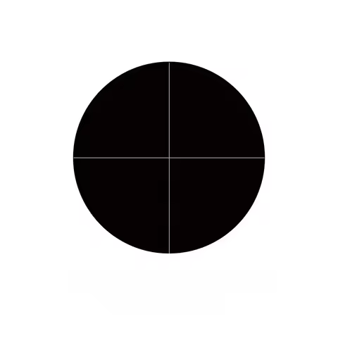 Calibration Concentric Ring Eyepiece Reticle Positive/Negative Cross Micrometer Grid Micrometer K9 G