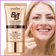 BB Cream SPF 50 Sunscreen Snail Repair Intensive BB Cream Oil Control Moisturizing SPF 50 Sunscreen BB Cream asdiusg