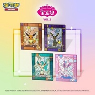 Pokemon   Vol2 Card Binder Eevee Umbreon Leafeon Sylveon Card Book