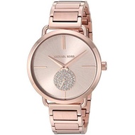 Authentic Women Portia Rose Gold Tone Glitz Watch MK3640