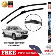 Bosch Aerotwin Wiper Blade Set For Chevrolet Colorado 2012 - Present (A154S) 22 / 18