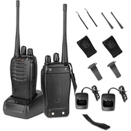 BF-888S Portable Handheld transceiver Walkie talkies Long Range Rechargeable Two Way Radio UHF 16-Ch
