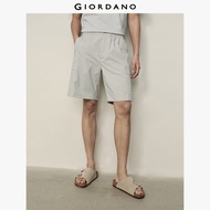 Giordano Mens กางเกงผู้ชาย Korea Collection Plain Weave Cargo Shorts 01105543001 กางเกงขาสั้นผู้ชาย 
