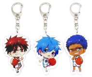 Inc. - Set of 3 Kuroko's Basketball Acrylic Keychain Kuroko Tetsuya, Kagami Taiga, Aomine Daiki v1