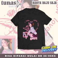 Latest Korean Style Unisex T-shirt Ian H2H - Premium Distro T-shirt - Hearts T-shirt KPOPERS T-shirt