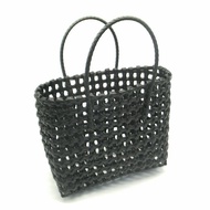 EAZR Beg Anyaman Plastik Perdagangan Luar Negeri, Beg Tangan Gaya Pastoral, Beg Bahu, Beg Pantai, Be