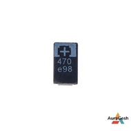 [AuraGesh] 5 PCS 2R5TPE470M9 470 2.5V 470UF SMD Tantalum Capacitor Tantalum Polymer Capacitors New