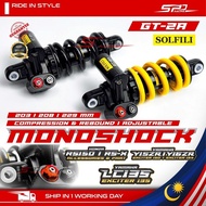 Monoshock Solfili GT-2A Y15 Y16 LC RS150 RSX150 Mono 200mm 203mm 208mm 229mm Adjustable Compression 