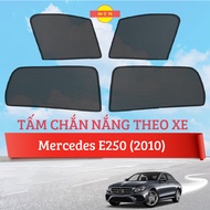 Sun curtain, car sunshade for Mercedes E250 (2 front wings)