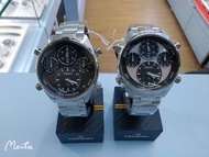 SEIKO 精工 Prospex SPEEDTIMER 1/100秒太陽能計時手錶 SFJ001P1 (白面黑圈熊貓面）SFJ003P1 (黑面黑圈）Cal.8A50 💥歡迎pm查詢優惠💥
