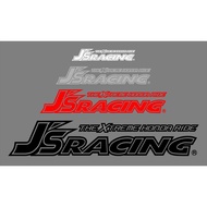 JS Racing font Sticker