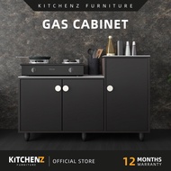 KitchenZ Gas Cabinet Kitchen Storage with Mosaic Top Kabinet dapur kering almari dapur almari gas (3