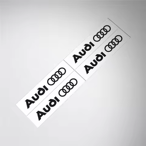 Car Sticker Helmet Guitar Keyboard Auto Window Decal Decoration ReflectiveFor Audi A1 A2 A3 A4 A5 A6