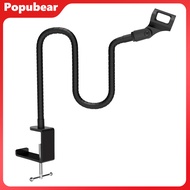 Gooseneck Microphone Arm Stand 360 Degree Flexibility Heavy Duty Desk Clamp Universal Mic Holder Cli