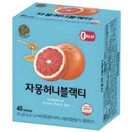 Wooricha Grapefruit Honey Black Tea 40g (1g x 40 Tea Bags) | 0 kcal