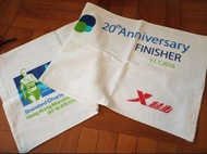 2016 渣打香港馬拉松20週年棉長巾（34x90cm)