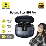 [Nitavior Approved] Baseus Bp1 Pro Tws Anc Hi-Res Ldac -50Db 6 Mic Enc With Ip55 & 55H Earbuds Bluet