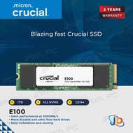 Micron Crucial SSD E100 M.2 Pcie Gen4 Nvme 1TB - SSD M2 1 TB