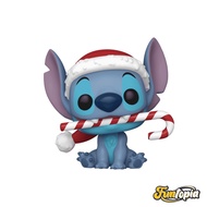 Funko POP! (80036)-Stitch with Candy Cane (1502) Disney: Holiday