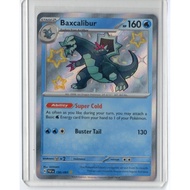 Pokemon Card English Paldean Fates 2024 Baxcalibur 130/091