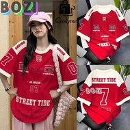 【Custom Name & Number】baju jersey perempuan Number 7 Dry T-Shirt Standard Sublimation Jersey custom 