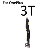 สายเคเบิลงอได้ปลั๊กตัวต่อที่ชาร์ทสำหรับชาร์จ USB สายแพสำหรับ OnePlus 3 3T 5 5 5T 6 6T 7 7T 8 9 Pro 8T 9R ชิ้นส่วนซ่อม9RT