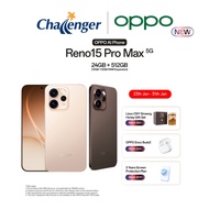 [ New Launch Promotion] OPPO Reno 15 Pro Max 12+512GB 5G (Dusk Brown/Aura Gold)