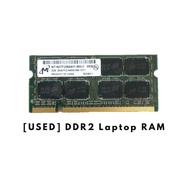 [USED] SODIMM RAM DDR2 Laptop RAM 512MB/1GB/2GB 200Mhz/667Mhz/800Mhz