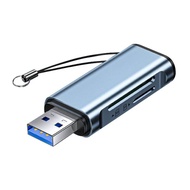 Mobile Phone Card Reader SD Card  Memory USB3.0 High-Speed Typec Multi-Function Four-in-One Computer Camera OTG Driving Recorder Memory Card U Disk Car 4-in-1