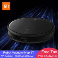 Xiaomi Robot Vacuum  Cleaner 1T Home Dust Sterilize VSLAM Nevigation Zero Collision 3000PA Suction 5200mAh App Control