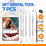 TaffOmicron Dentist Dental Tool Set 7 PCS - 4012