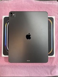 🔋靚機靚電，5次充電🔋iPad Pro 13” 2025 M5 256GB WiFi Space Black  , 100% Battery Health (循環使用次數5次) , 香港行貨 , Ap
