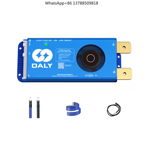 DALY BMS lifepo4 4s 8s 16s lithium battery 100a 150a 200a 250a bms lifepo4 16S 48v smart bms system 