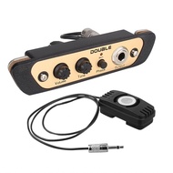 ppco-SG DOUBLE CJ01L Cajon Box Drum Preamp Pickup Musical Instrument with Mic 1/4 Inch Jack