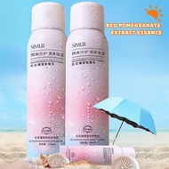 SIMU Sunscreen Spray Waterproof Moisturizing Sunscreen Isolation Spray Sunscreen UV Protection Spray