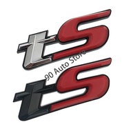 Modified TS Metal Car Body Sticker Subaru STI BRZ WRX Forester 3D Auto Emblem Badge Decal Accessorie