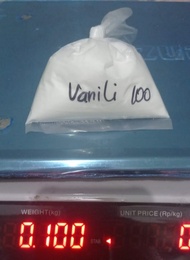 Vanili bubuk wangi murah 100gr