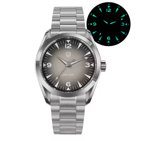 Watchdives New WD0006B Watch VH31 Sweep Second Movement Sapphire Crystal BGW9 Luminous 10Bar Waterpr