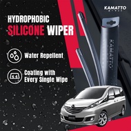 Kamatto Wiper Mazda Biante (2013-2018) Hydrophobic Silicone Water Repelling Coating