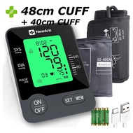 NewAnt 30B Digital Blood Pressure Monitor with 48cm Cuff Bp Monitor Digital with Charger 4 Display