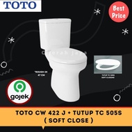 CLOSET DUDUK TOTO CW 422 J / KLOSET DUDUK TOTO CW422J DUAL FLUSH